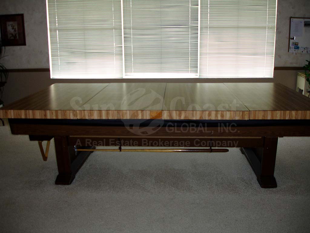 Myerlee Circle Clubhouse Pool Table